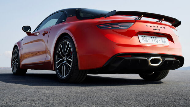 Alpine A110 Modelljahr 2022 Facelift