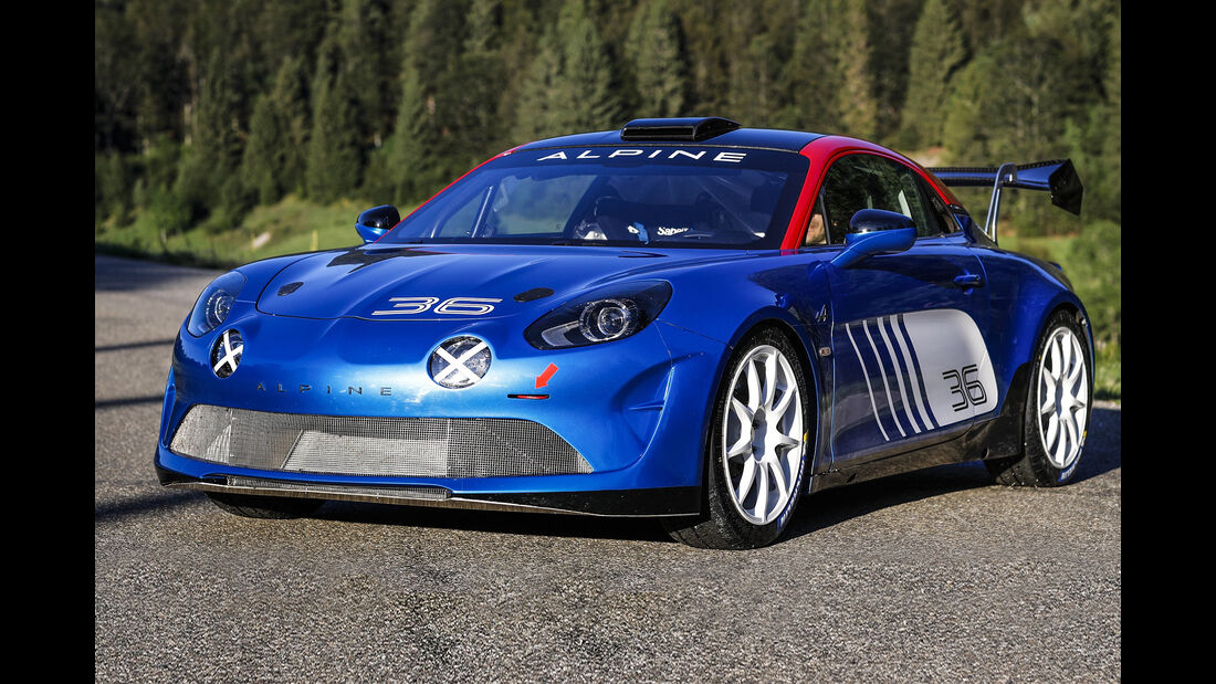 Alpine A110 Rally Kundensport Modell 2019