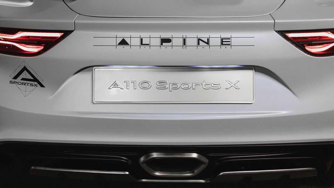 Alpine A110 Sports X Concept 2020
