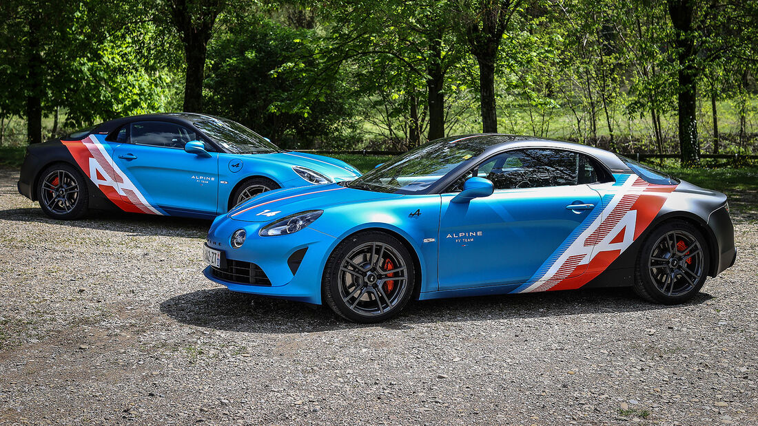 Alpine A110 Trackside Cars