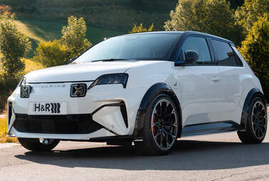 Alpine A290 mit H&R Tieferlegungsfedern