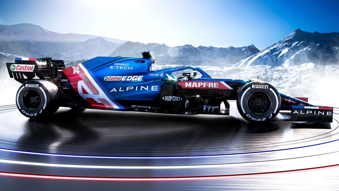 Alpine A521 - F1-Auto - 2021