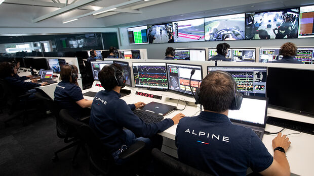 Alpine F1 - Fabrik - Enstone