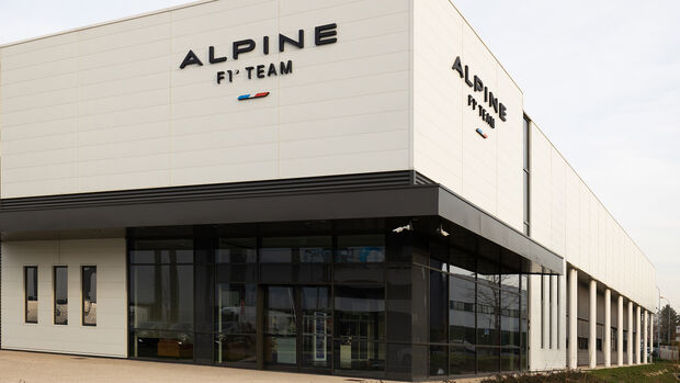 Alpine F1 Team - Fabrik - Enstone 2023