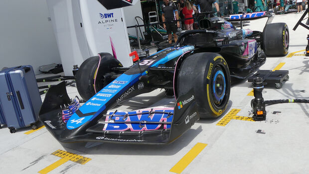Alpine - F1-Technik - GP Miami 2024