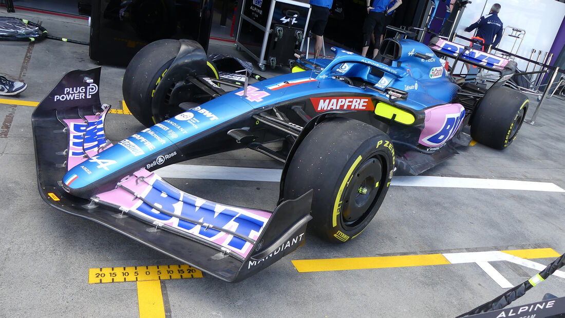 Alpine - Formel 1  - GP Australien - 8. April 2022