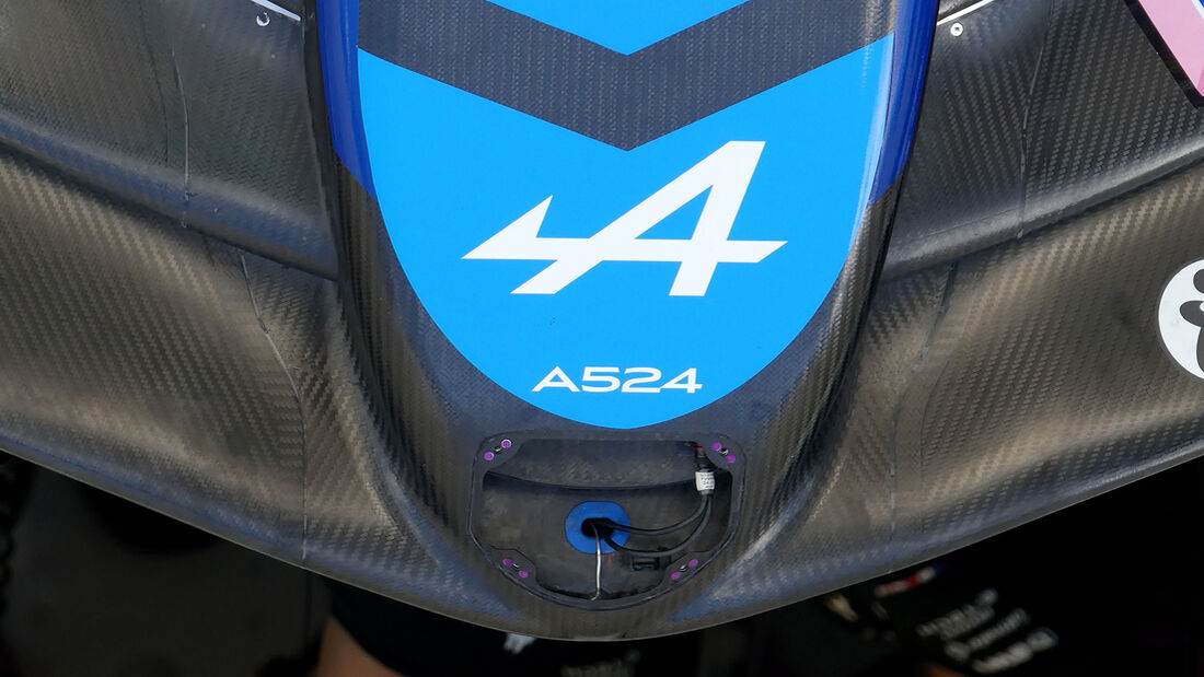 Alpine - Logo - Frontflügel - F1 2024