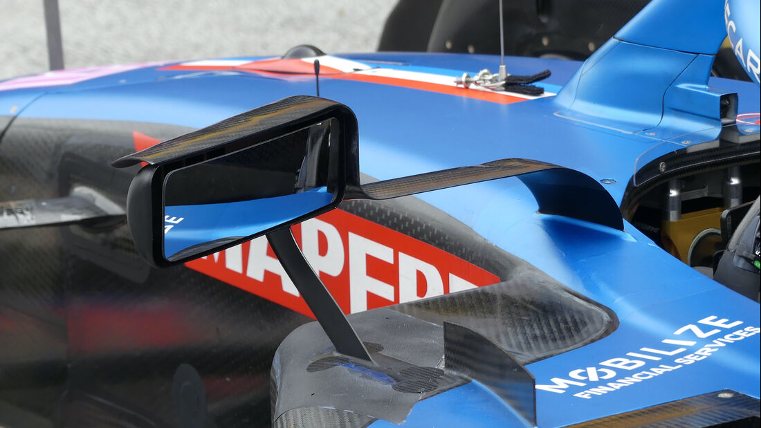 Alpine - Spiegel - Formel 1 - GP Niederlande - 2. September 2022
