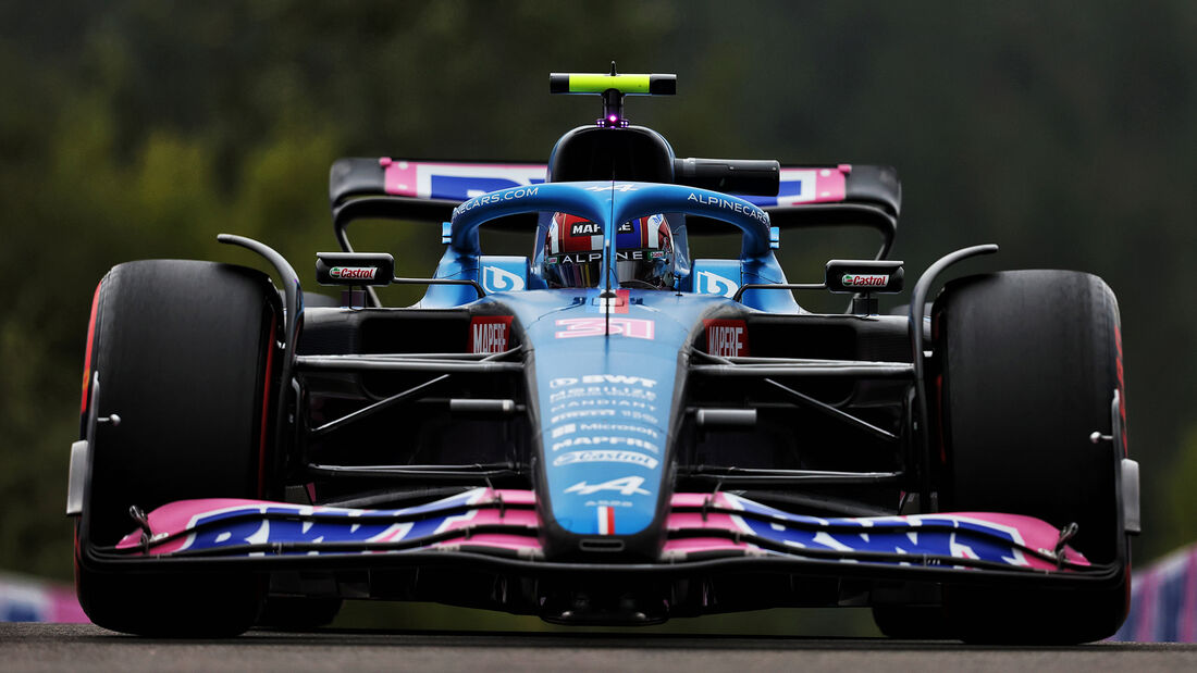 Alpine - Technik - Formel 1 - GP Belgien 2022