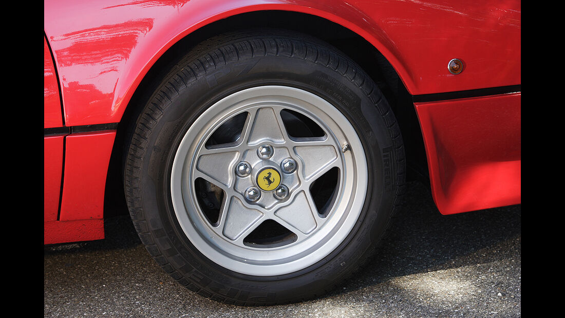 Alufelge des Ferrari 308 GTB