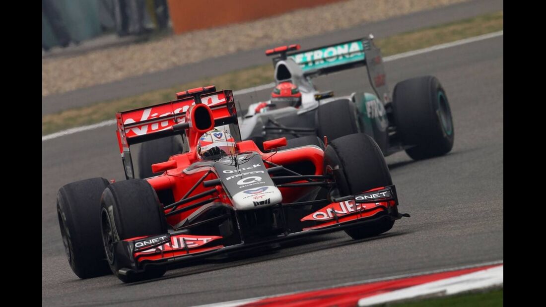 Ambrosio Schumacher Formel 1 GP China 2011