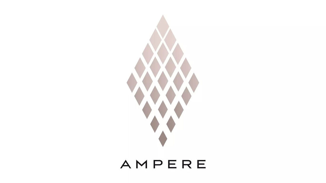 Ampere Logo Emblem Renault-Konzern