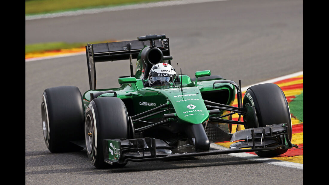 André Lotterer - Caterham - Formel 1 - GP Belgien - Spa-Francorchamps - 22. August 2014