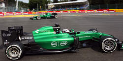 André Lotterer - Caterham - Formel 1 - GP Belgien - Spa-Francorchamps - 22. August 2014