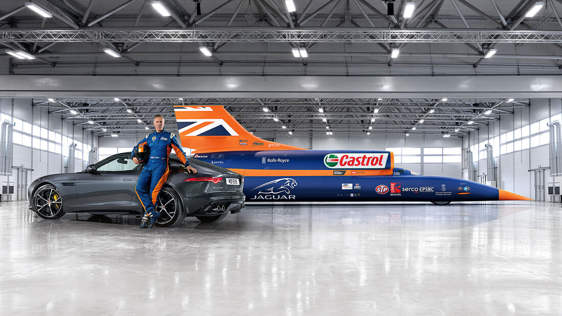 Andy Green, Bloodhound SSC, Raketenfahrzeug