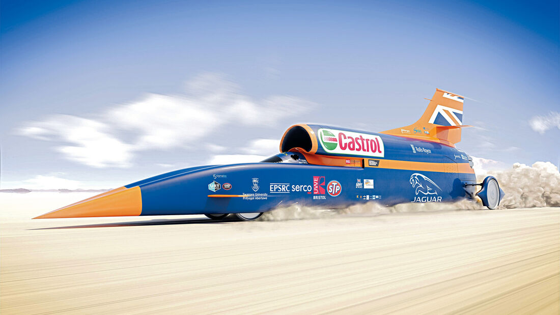 Andy Green, Bloodhound SSC, Raketenfahrzeug