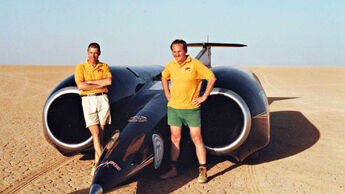 Andy Green, Bloodhound SSC, Raketenfahrzeug