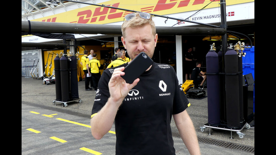 Andy Stobart - Renault-Presse - Formel 1 - GP Deutschland - Hockenheim - 28. Juli 2016