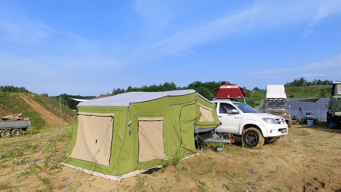 Projekt Anhänger-Zelt: Camp in der Box