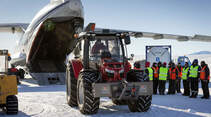 Antarctica 2 Expedition zum Südpol mit Massey Ferguson-Traktor 5610