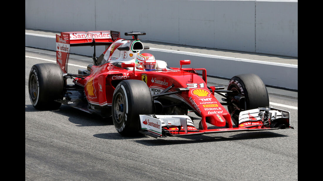 Antonio Fuoco - Ferrari - Barcelona Test 2 - 18. Mai 2016