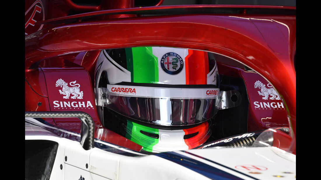 Antonio Giovinazzi - Alfa Romeo - Barcelona - F1-Test - 19. Februar 2019