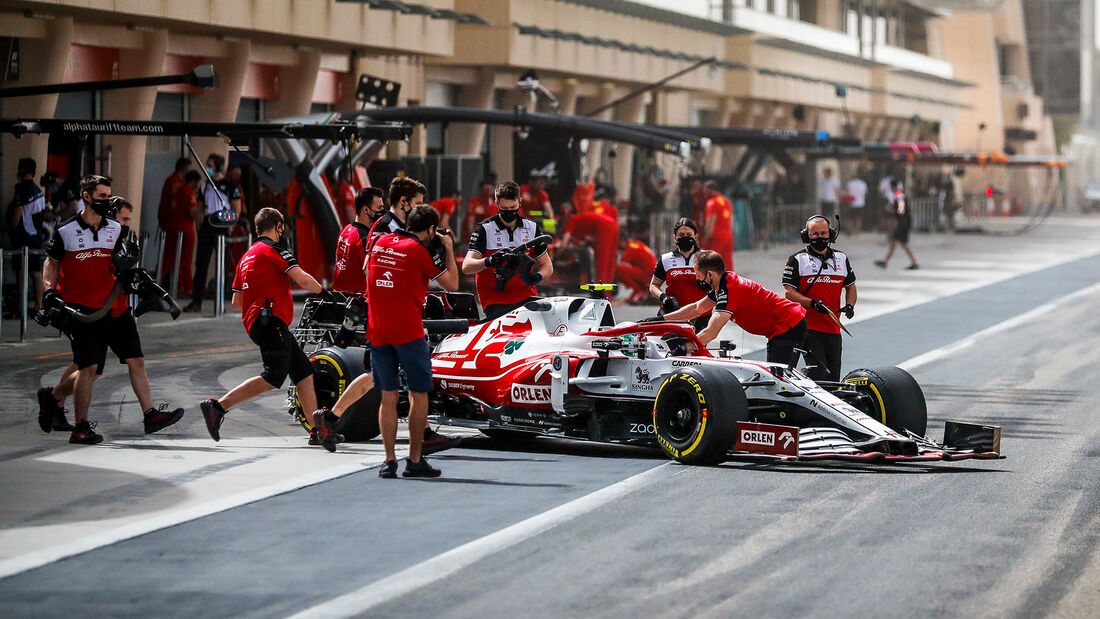 Antonio Giovinazzi - Alfa Romeo - Formel 1 - Test - Bahrain - 13. März 2021