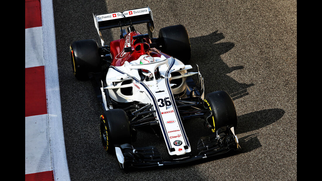 Antonio Giovinazzi - Sauber - F1-Test - Abu Dhabi - 28. November 2018