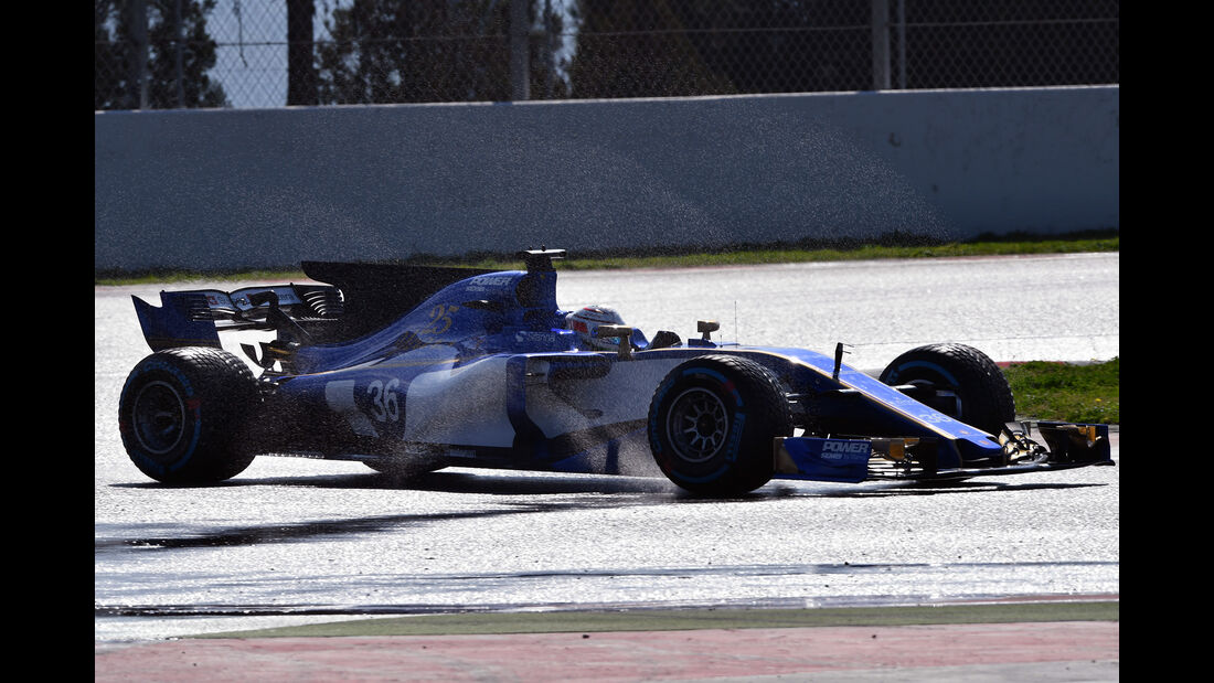 Antonio Giovinazzi - Sauber - Formel 1 - Test - Barcelona - 2. März 2017