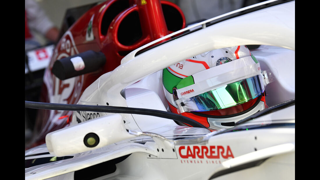 Antonio Giovinazzi - Sauber - Formel 1 - Testfahrten - Barcelona - Dienstag - 15.5.2018