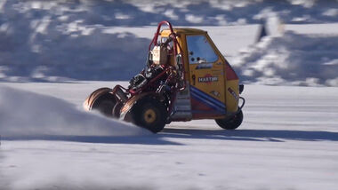 Ape Triumph 675 Motor Snow Drift Schnee