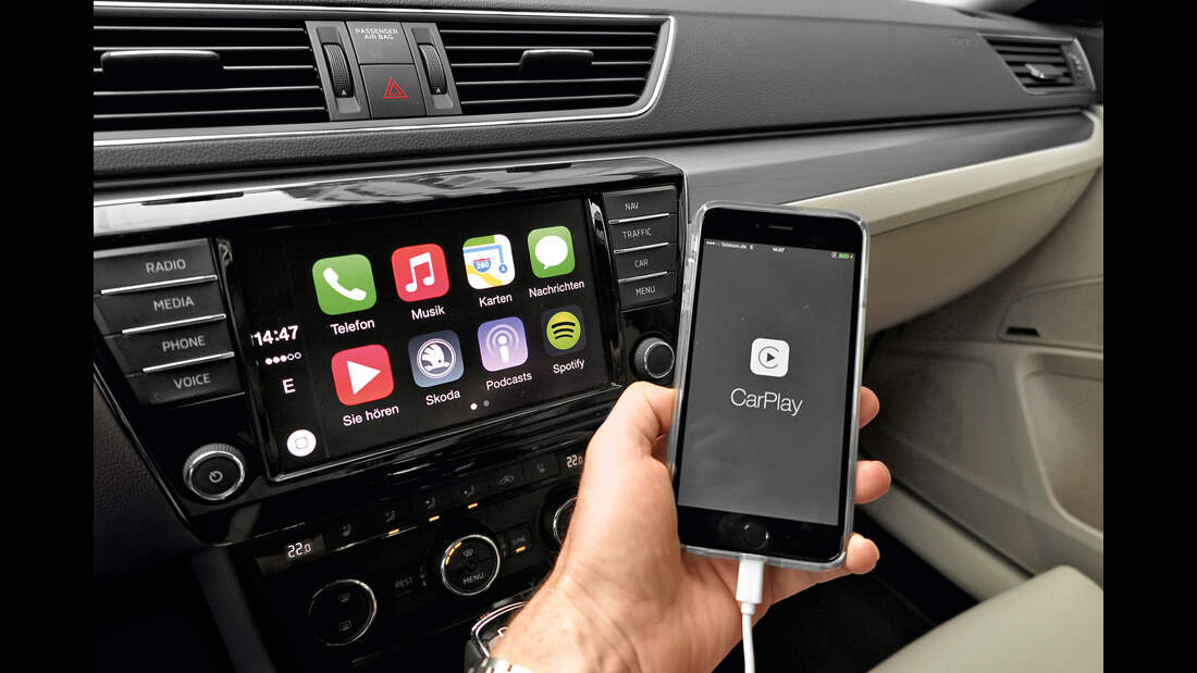 Apple carplay skoda