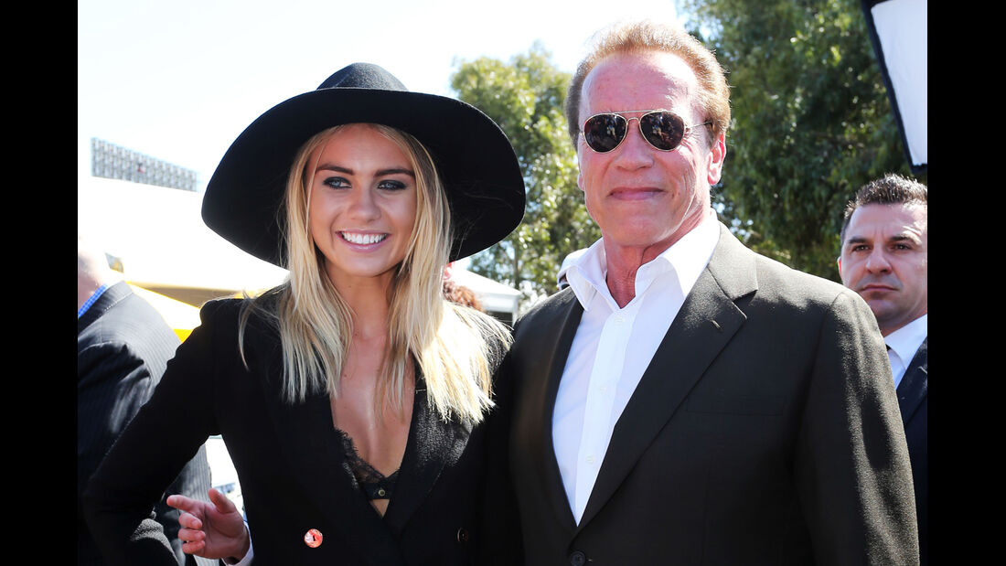 Arnold Schwarzenegger - Formel 1 - GP Australien 2015