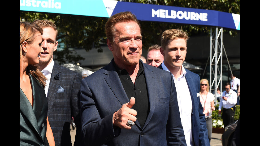 Arnold Schwarzenegger - GP Australien 2016