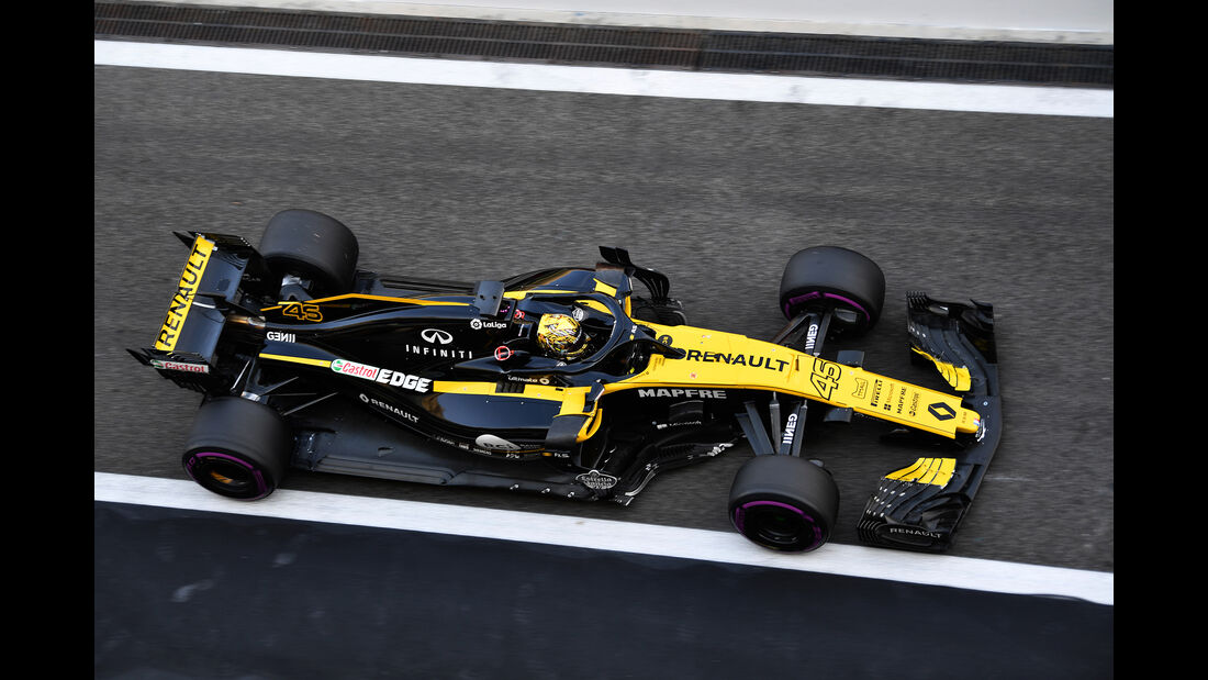 Artem Markelov - Renault - F1-Test - Abu Dhabi - 28. November 2018