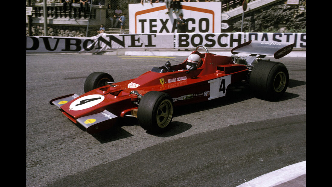 Arturo Merzario - Ferrari 312B3 - Monaco 1973