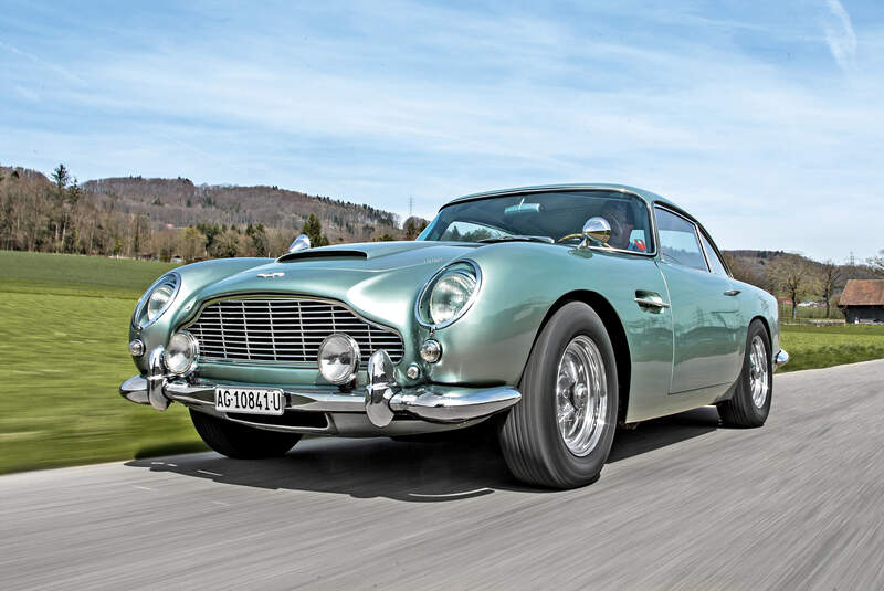 Aston Martin DB4 Vantage, Frontansicht