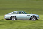 Aston Martin DB4 Vantage, Seitenansicht