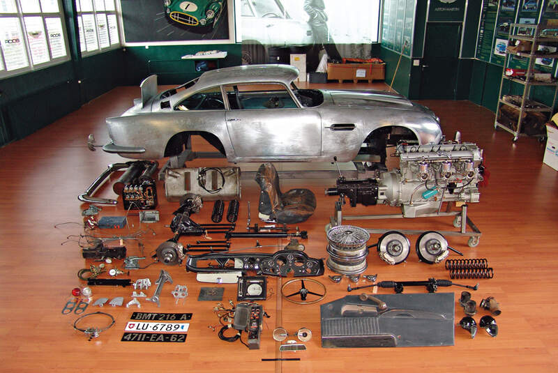 Aston Martin DB5 "007", Restaurierung