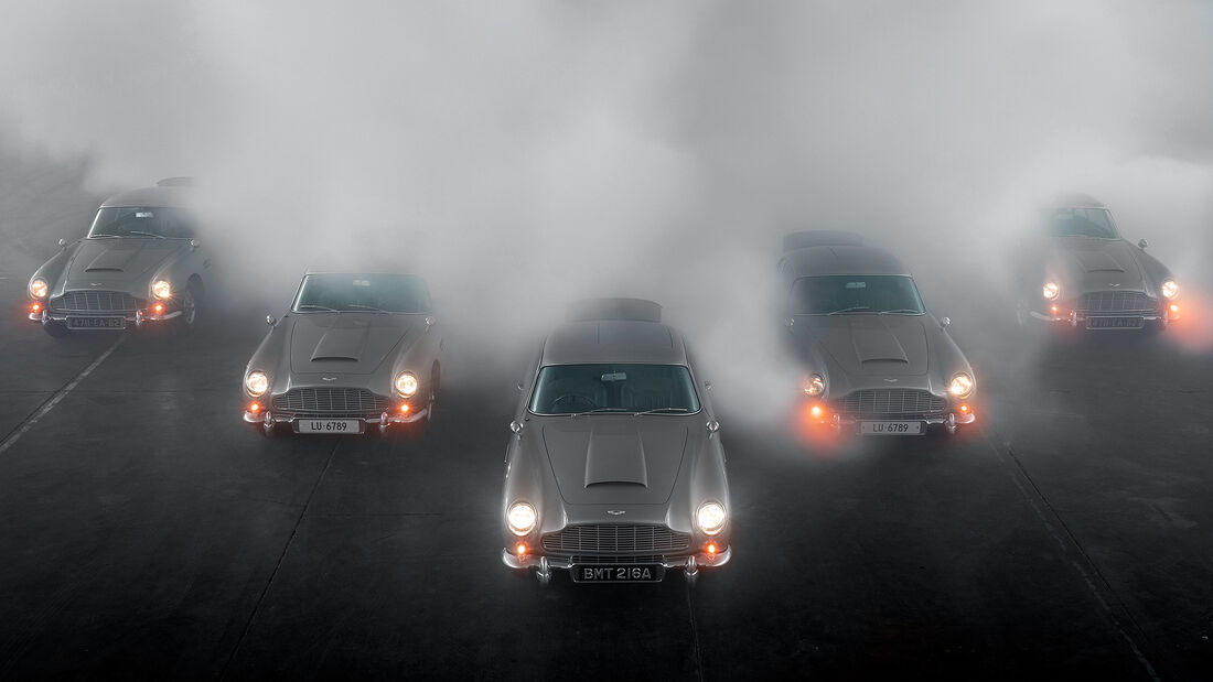 Aston Martin DB5 Auslieferung