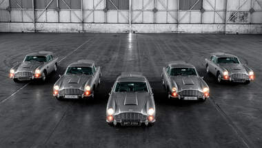 Aston Martin DB5 Auslieferung