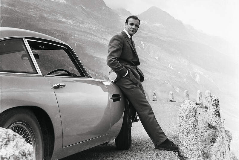 Aston Martin DB5 Goldfinger Sean Connery