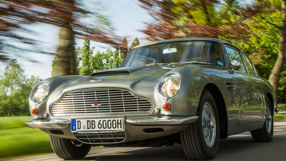 Aston Martin DB6, Frontansicht