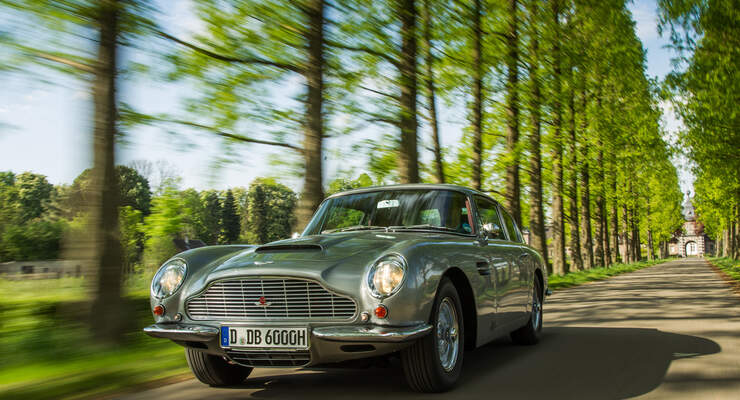 Aston Martin DB6, Frontansicht