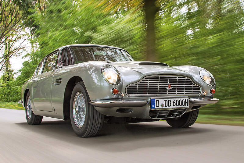 Aston Martin DB6, Frontansicht