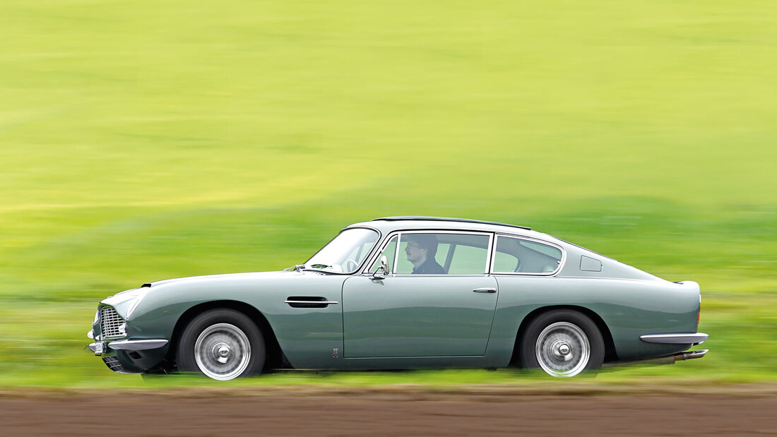 Aston Martin DB6, Seitenansicht