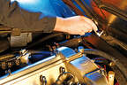 Aston Martin DB6, Wasserpumpe, Wechsel
