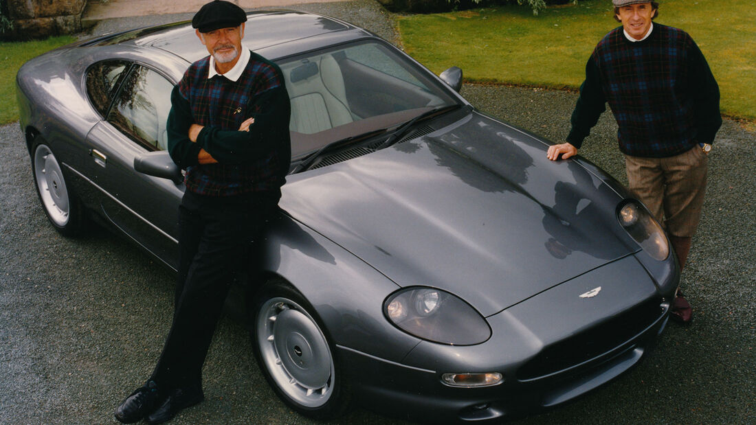 Aston Martin DB7 Sir Jean Connery Sir Jackie Stewart