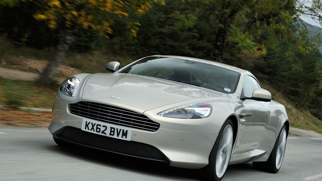 Aston Martin DB9, Frontansicht