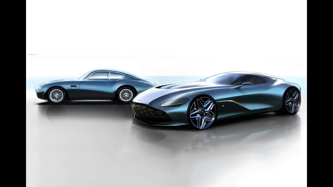 Aston Martin DBS GT Zagato und DB4 GT Zagato